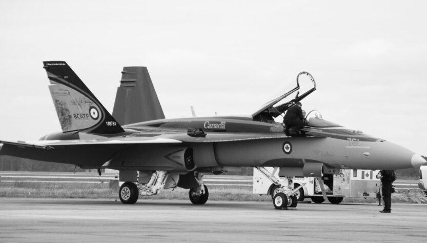 Canadian fighter pilot